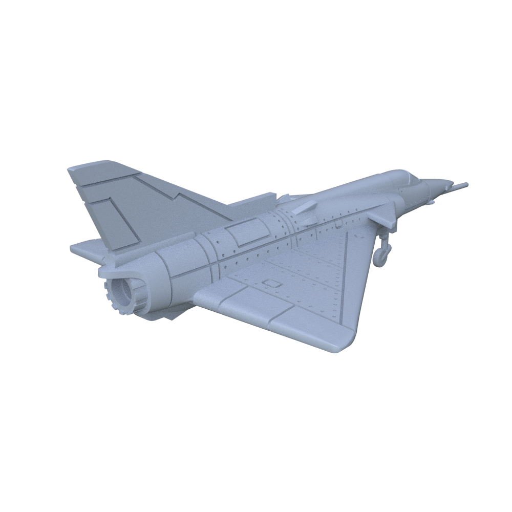 Yao's Studio LYR916A Military Model Kit Israeli Kfir C.2 Fighter Aircraft Touch Down