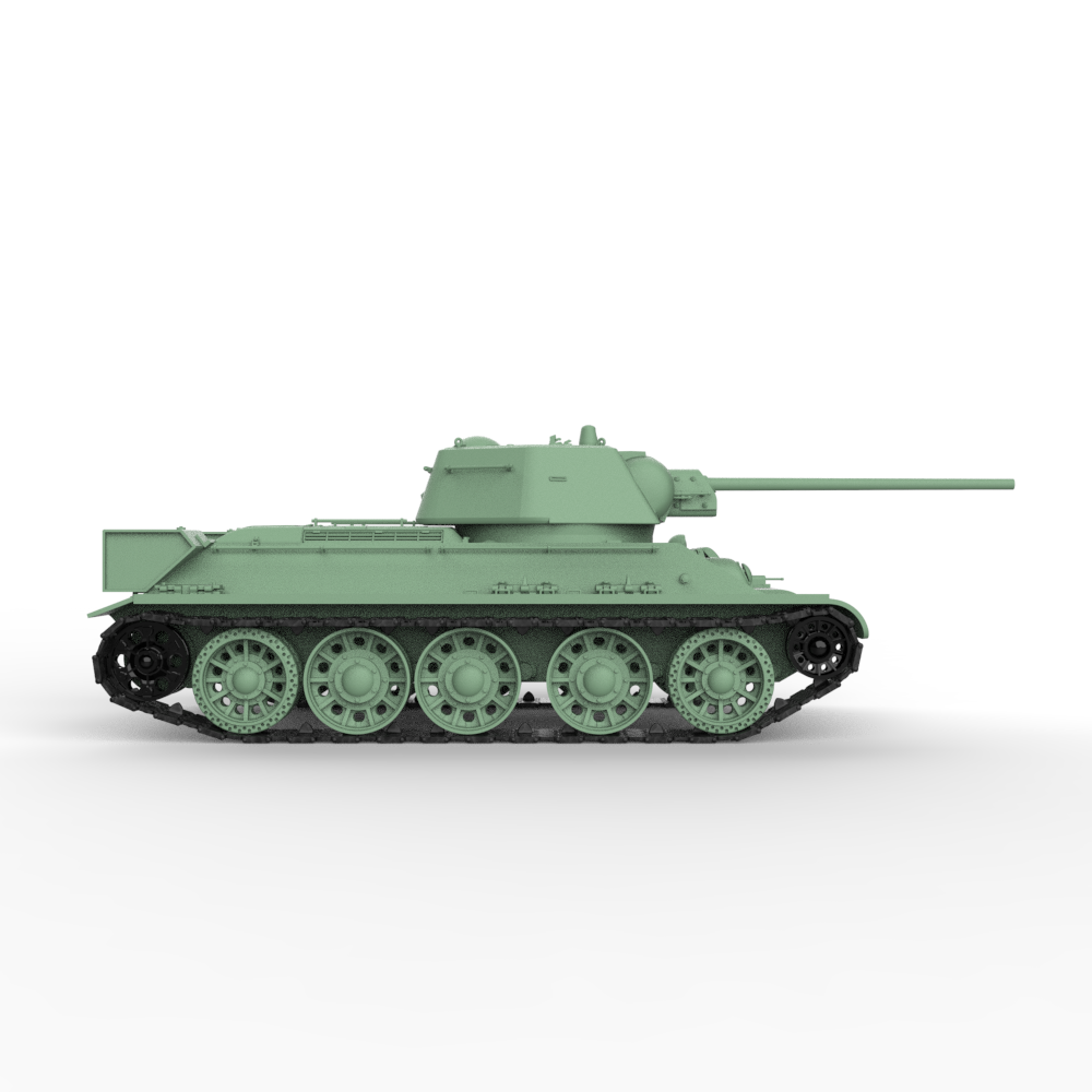 SSMODEL 884 Scale Military Model Kit Soviet T-34-57 Type 1943 Medium Tank