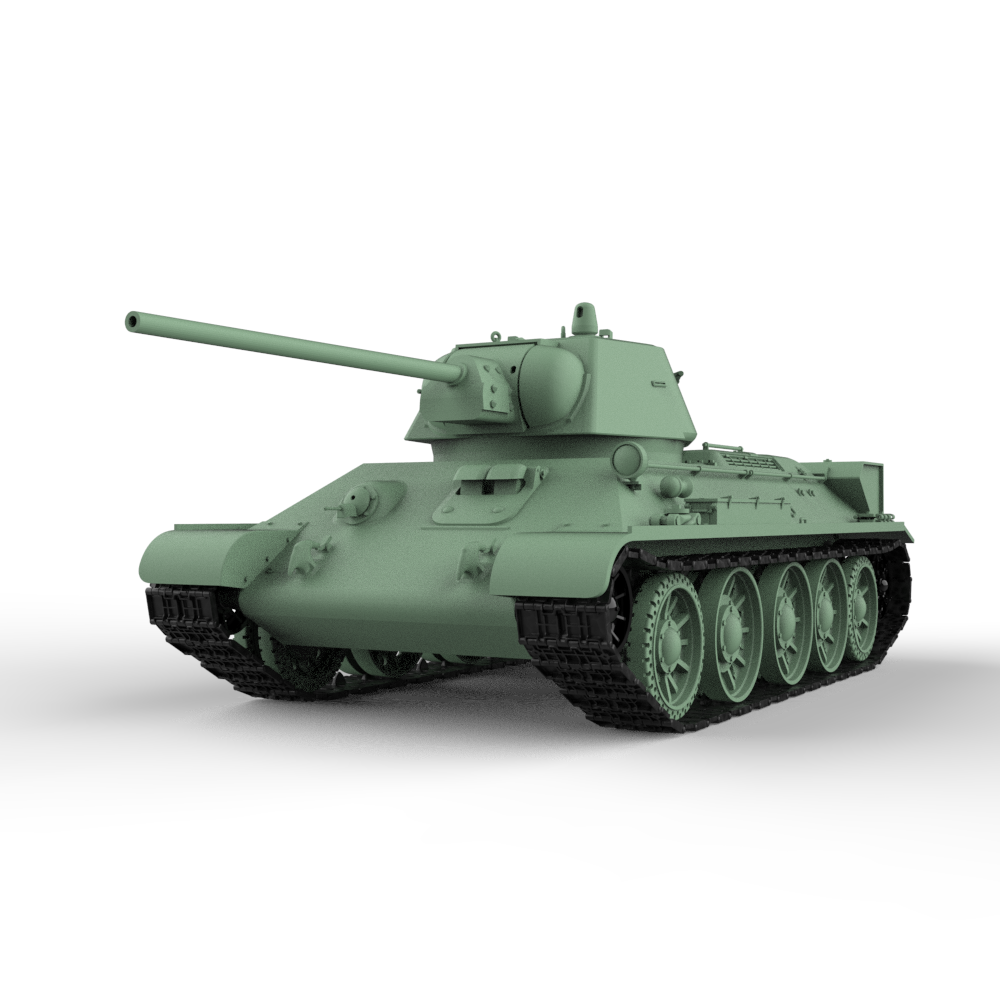 SSMODEL 884 Scale Military Model Kit Soviet T-34-57 Type 1943 Medium Tank