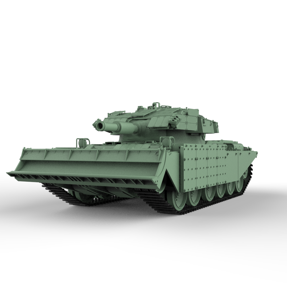 SSMODEL 912 War Gaming Military Model Kit Britain Centurion Avre Main Battle Tank