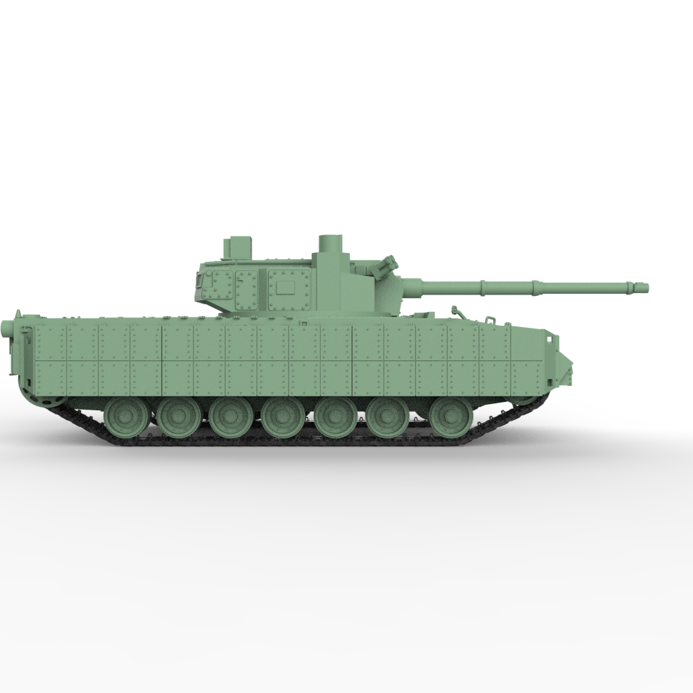 SSMODEL 919 Scale Military Model Kit US Test Bed Main Battle Tank