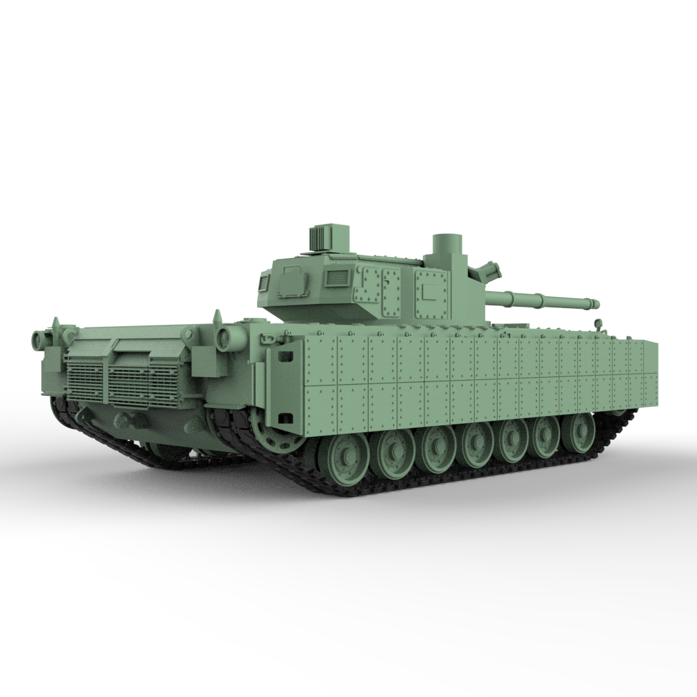 SSMODEL 919 Scale Military Model Kit US Test Bed Main Battle Tank