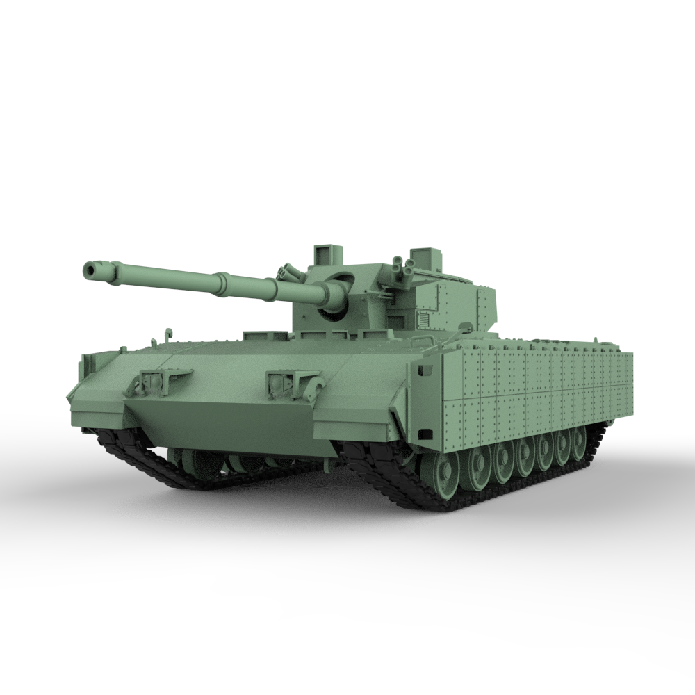 SSMODEL 919 Scale Military Model Kit US Test Bed Main Battle Tank