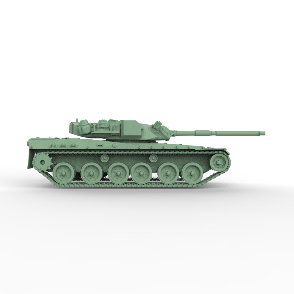 SSMODEL 924 Scale Military Model Kit US XM1 Main Battle Tank