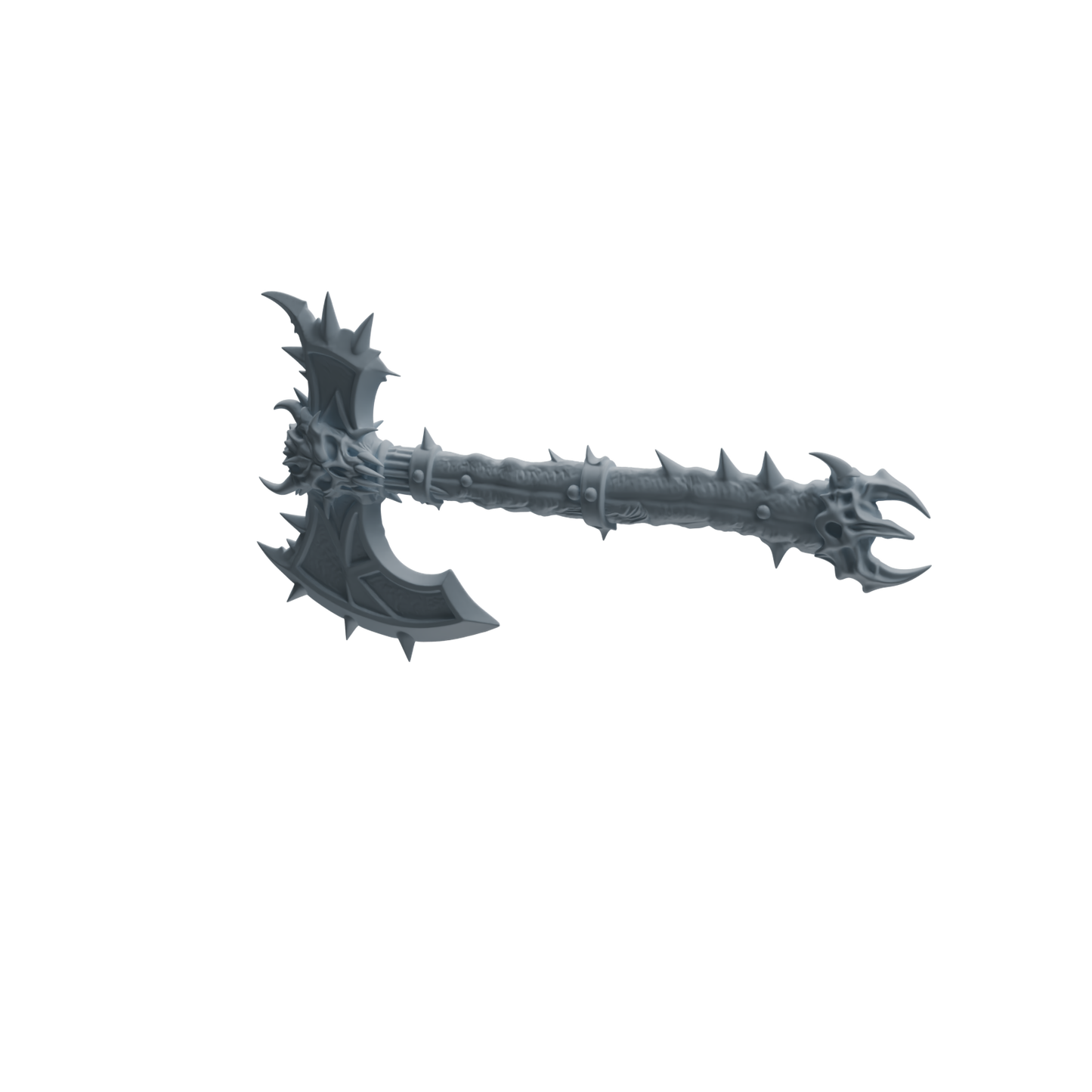 MRY-SFW LYGS422 Demon Style Axe Weapon Modern Model 3 pcs