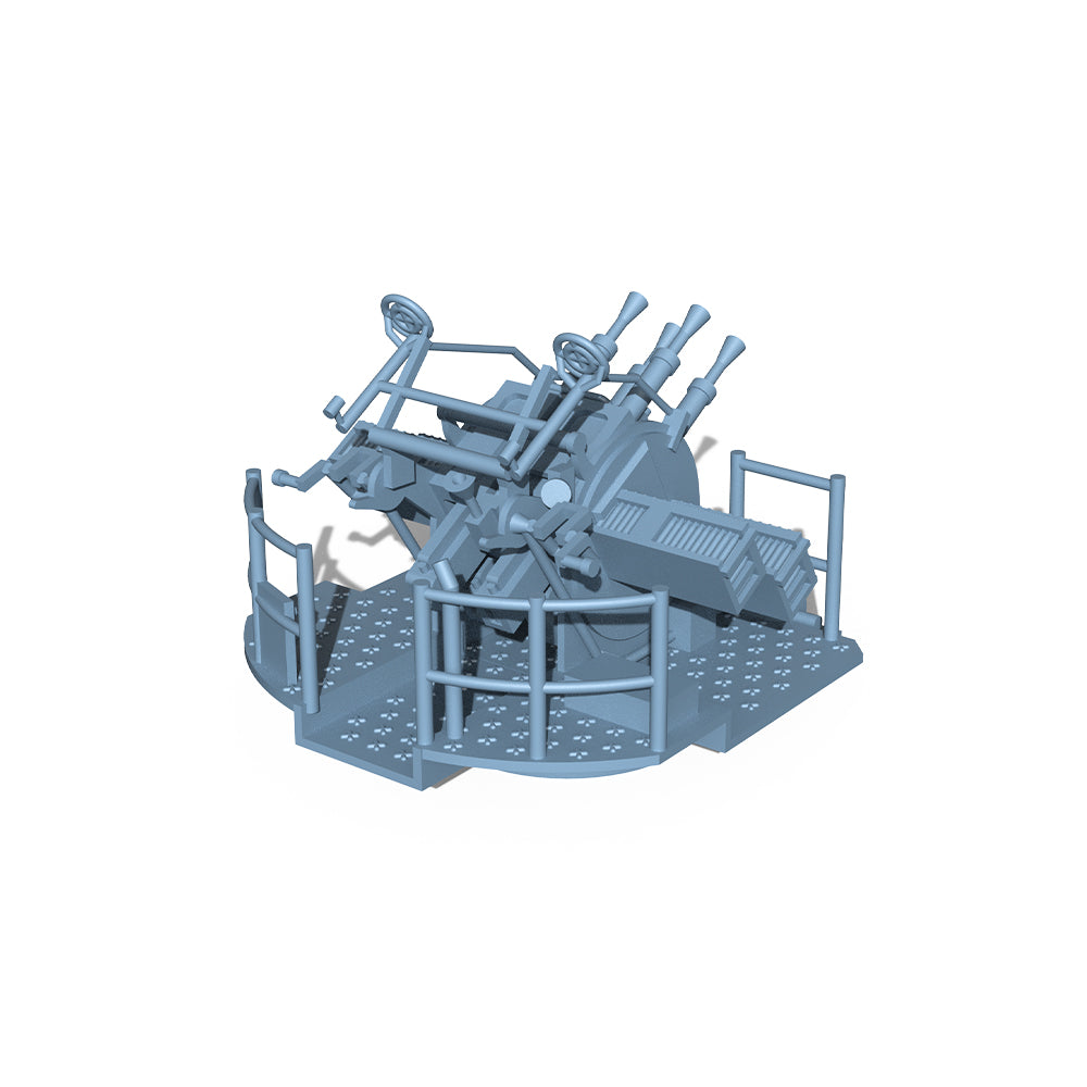 Yao's Studio LY017B 1/700(350,200,144) Model Upgrade Parts British Navy 2pdr Pompom Gun Elevation Angle Without Shield