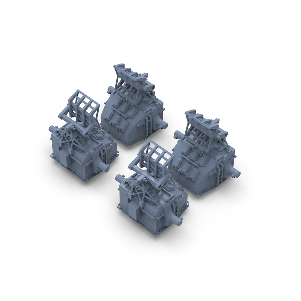 Yao's Studio LY224 1/700(350,200,144) Model Upgrade Parts US Navy MK37 Radar With MK22 Radar Antenna