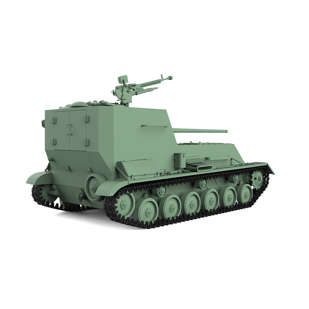 SSMODEL 609 Military Armoured Model Kit Soviet SU-76G Tank Destroyer
