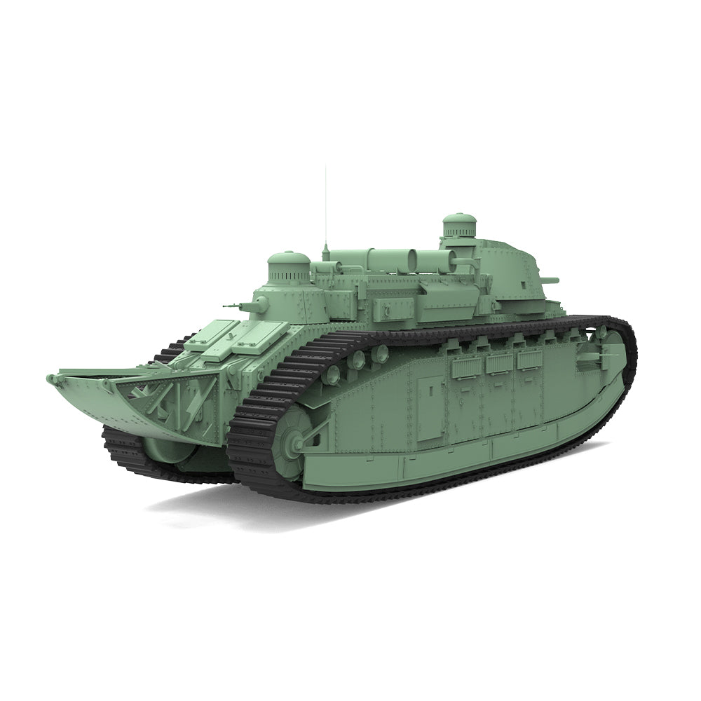 SSMODEL 668 Military Armoured Model Kit France FCM 2C Heavy Tank