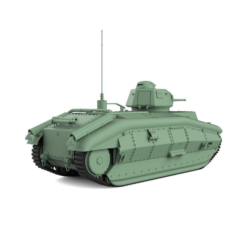 SSMODEL 652 Military Armoured Model Kit France B1 Heavy Tank (Phase III)