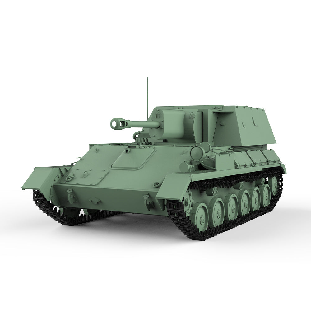 SSMODEL 614 Scale Railway Military Model Kit Soviet SU-85B 85mm LB-2 Tank Destroyer