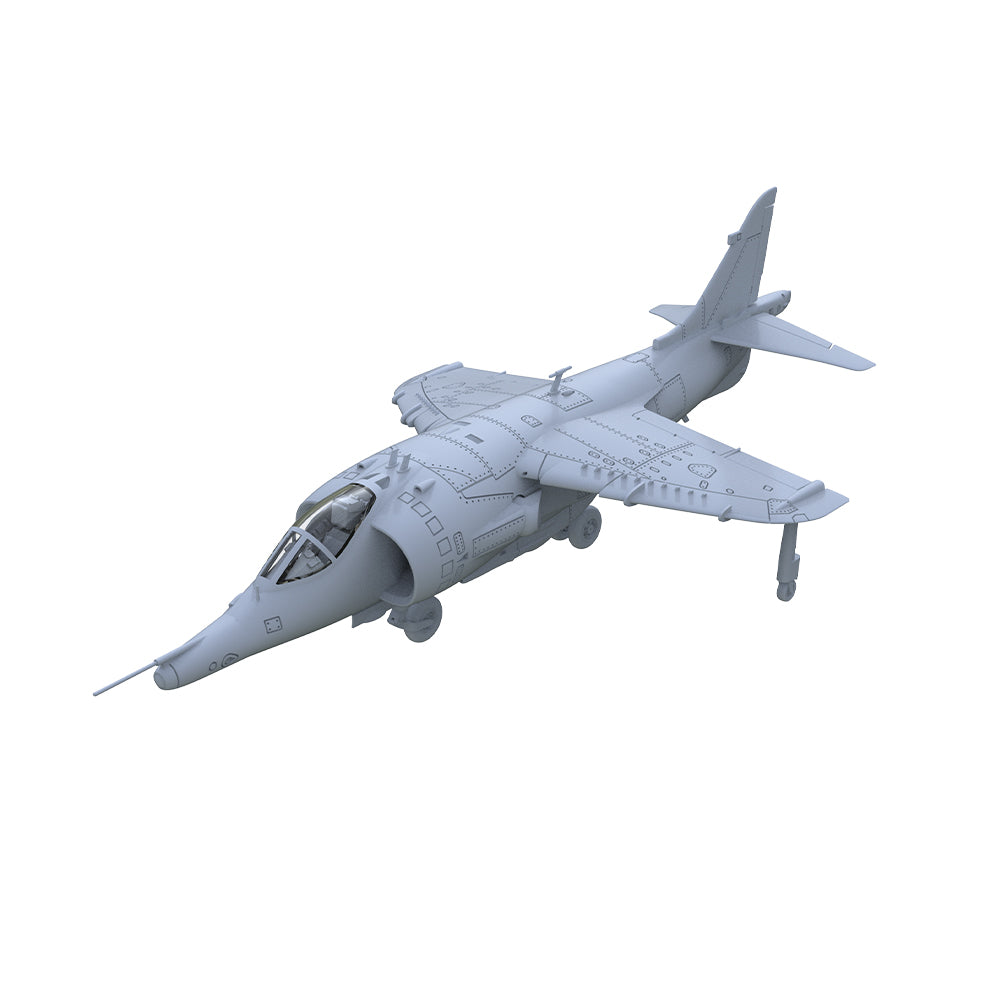 Yao's Studio LYR008 Fighter Aircraft Military Model Kit British Harrier Jet GR.MK3