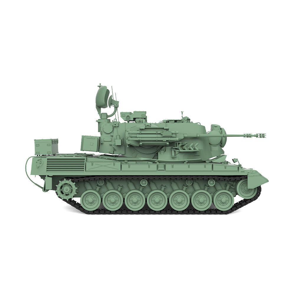 SSMODEL 699 Military Armoured Model Kit German FlakPzGepard 1A2 SPAA Track B