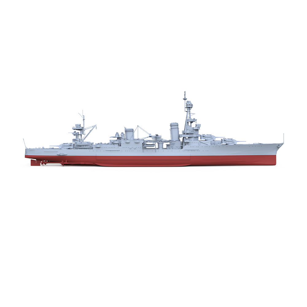 SSMODEL 553S Military Warship Model Kit US Navy Northampton Heavy Cruiser CA-26