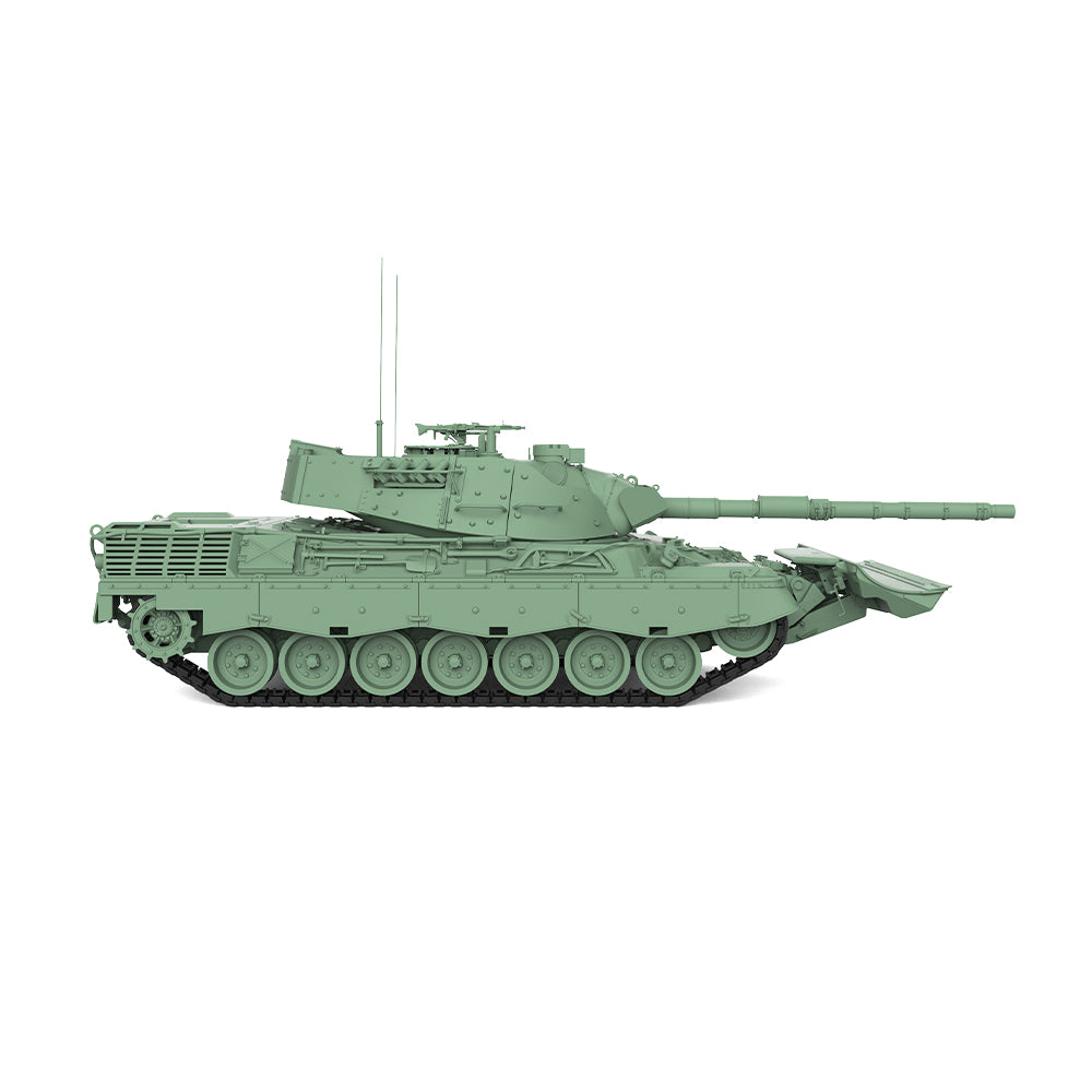 SSMODEL 701 Military Armoured Model Kit German Leopard 1A5 Main Battle Tank With Dozer Blade