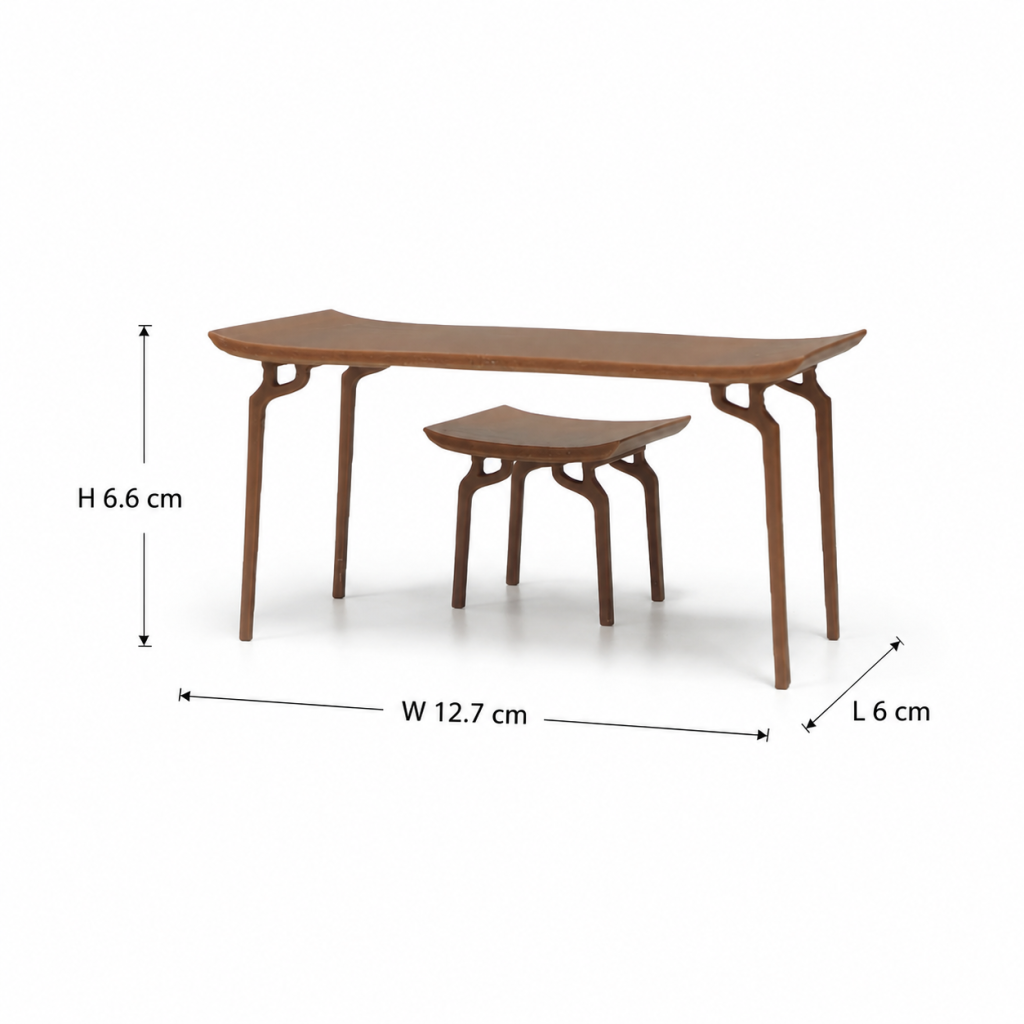 RHF0462 Flying Eaves New Chinese-Style Furniture Miniature models of Chinese-style furniture, new Chinese-style mini furniture, ancient-style dollhouse furniture scenes