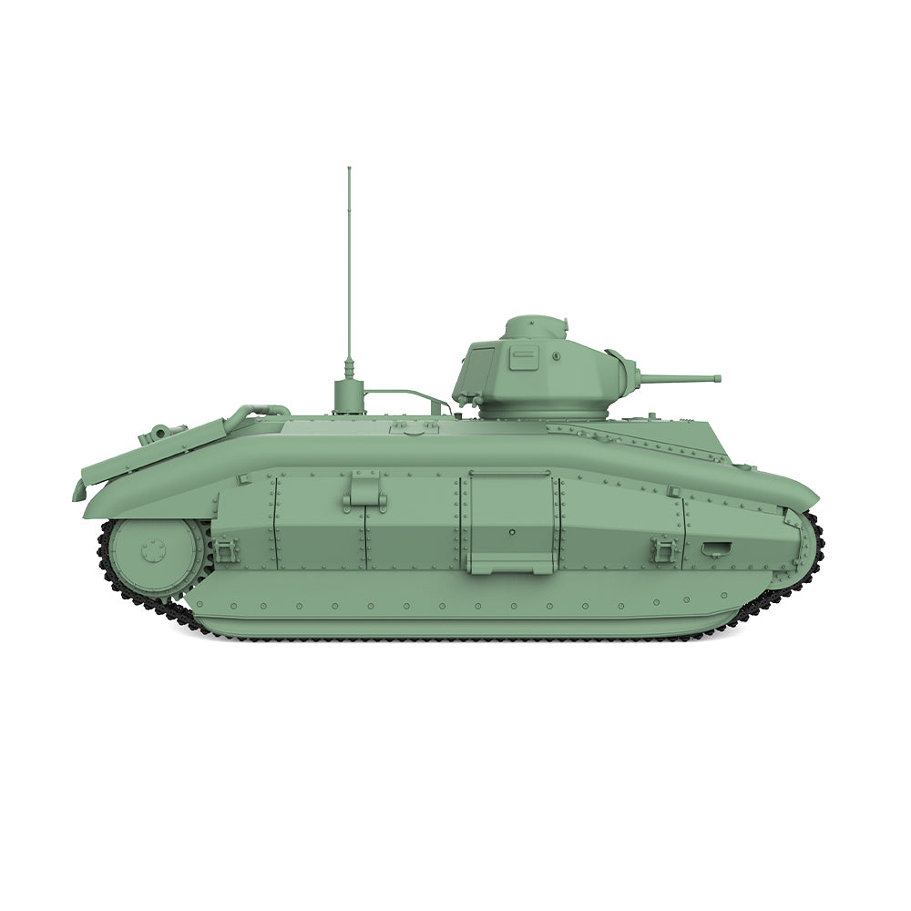 SSMODEL 652 Military Armoured Model Kit France B1 Heavy Tank (Phase III)