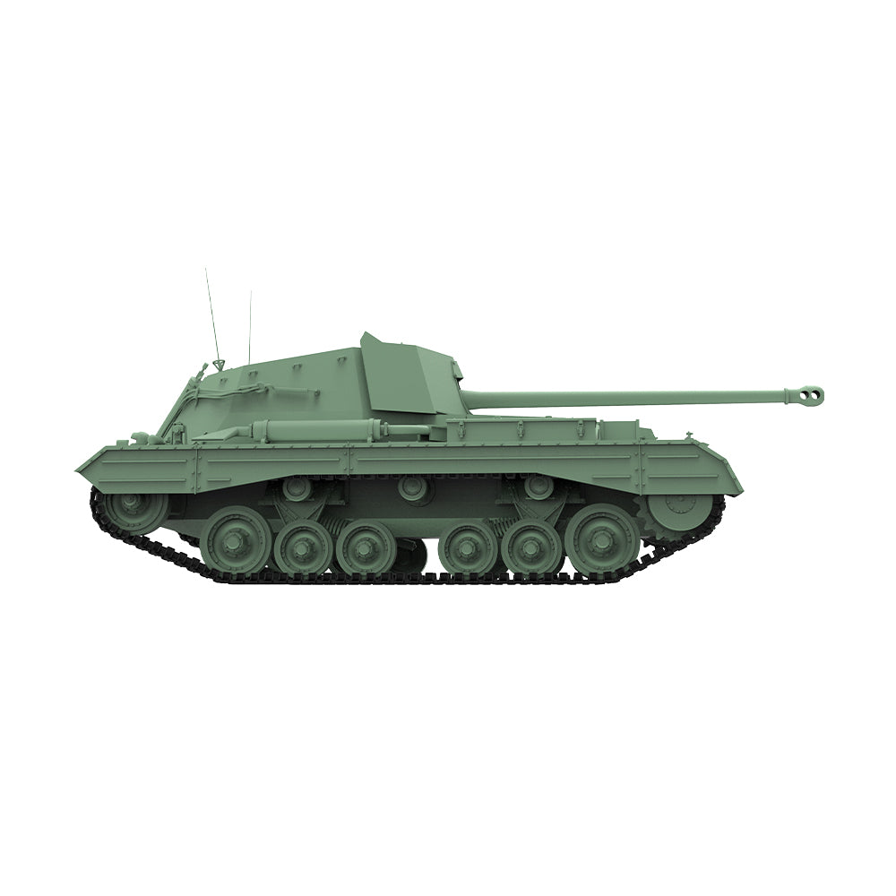 SSMODEL 558 Military Model Kit British 17pdr Self-Propelled Gun Archer