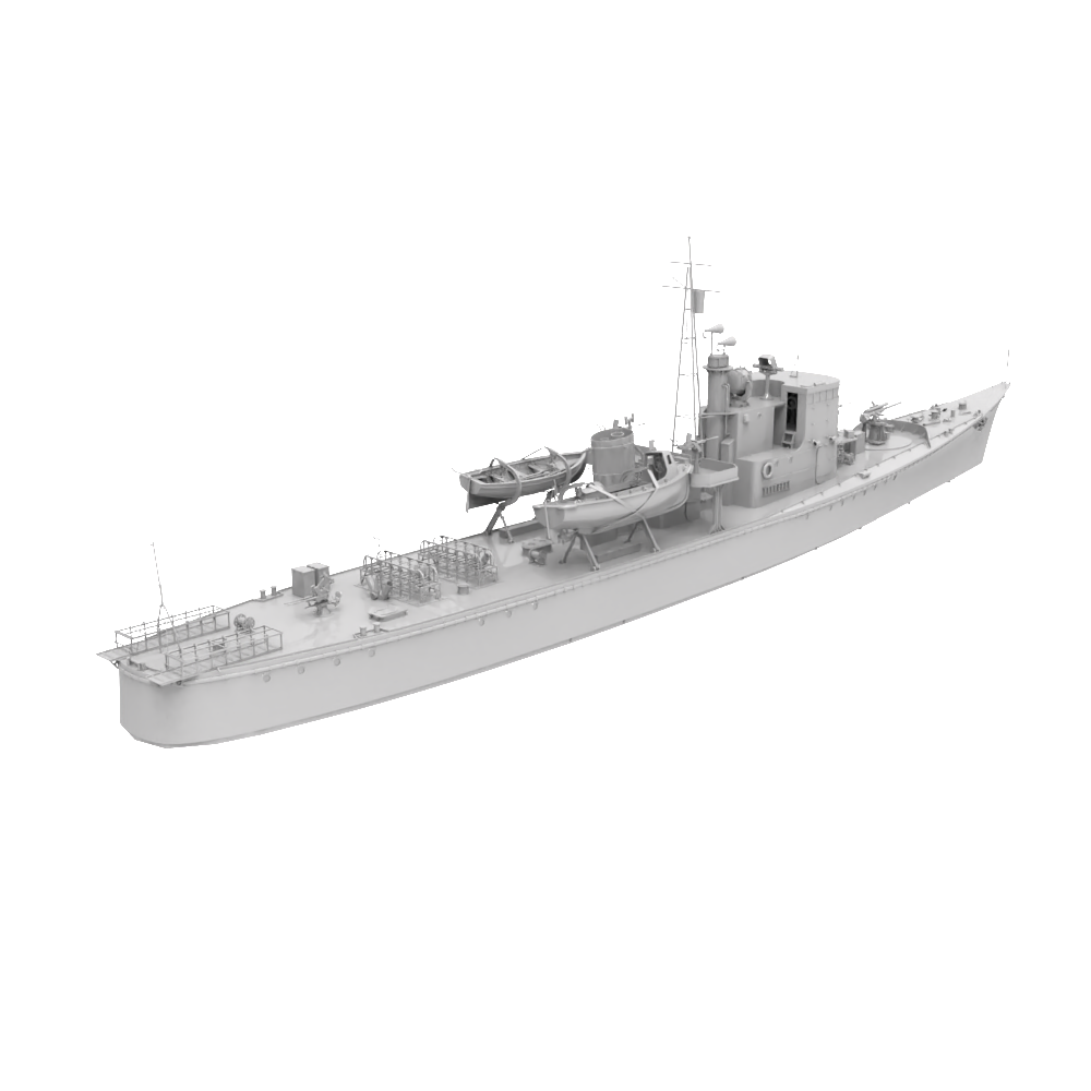 RHWS013 Type K-8 No.13, Kusentei Late Modification(Bottomless Version)