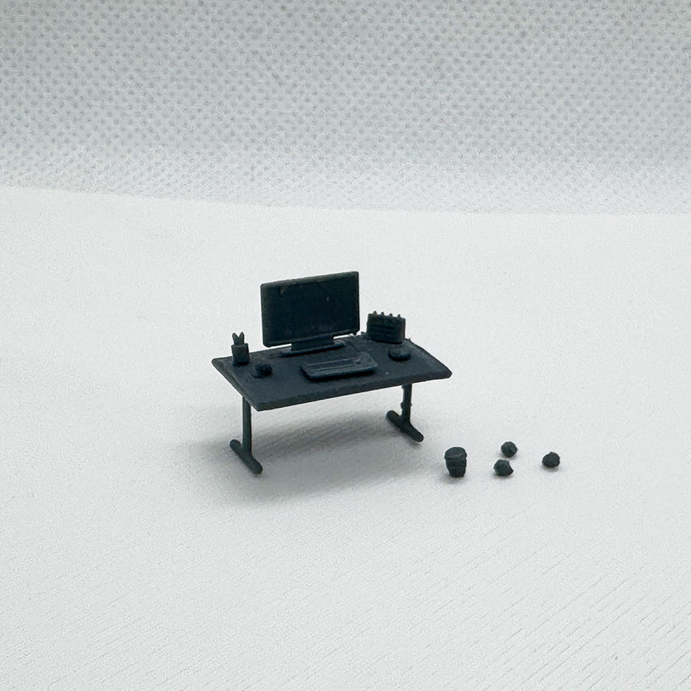 Yao's Studio LYTS021 Display Of Office Furniture Set For Study Room Model Computer Desk