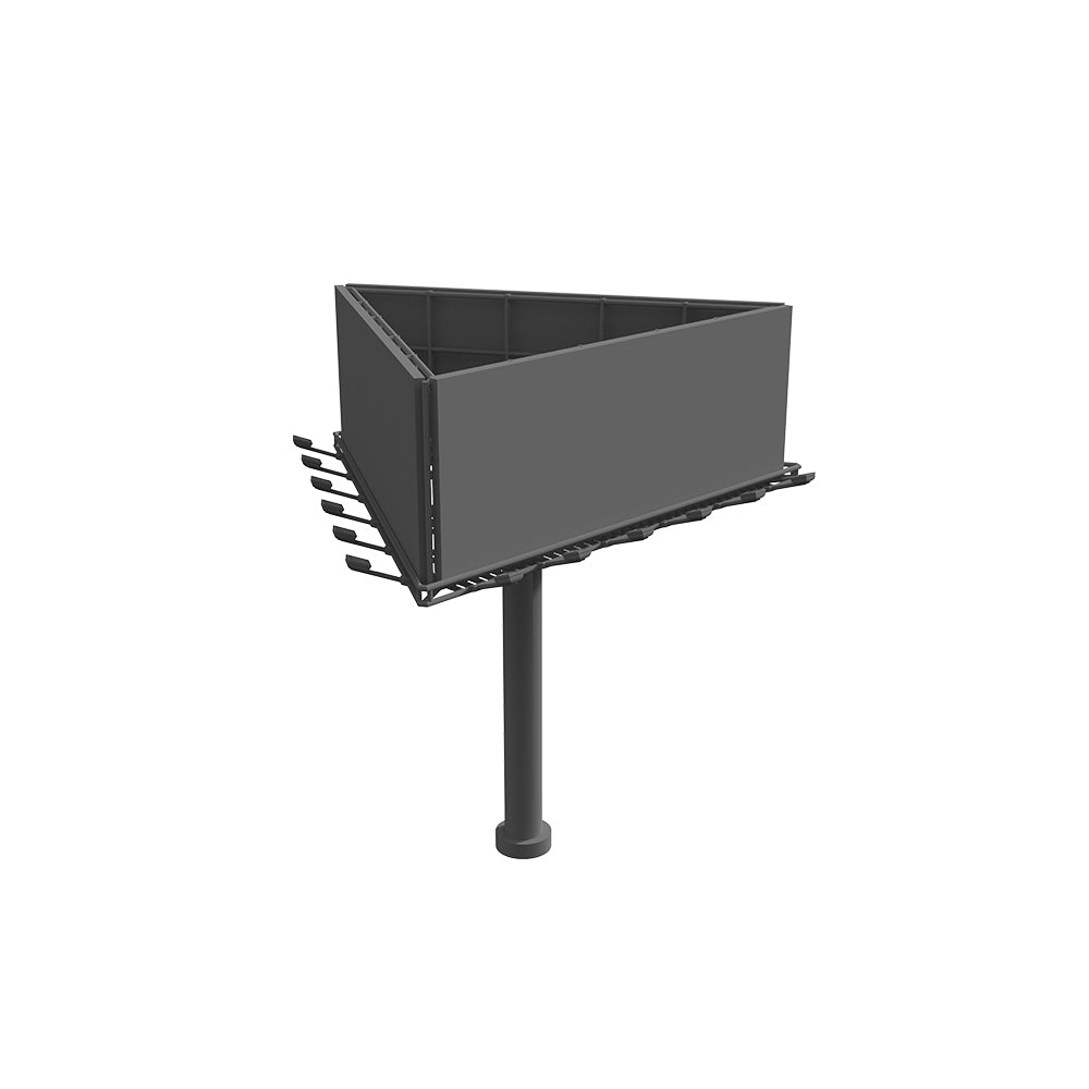 Yao's Studio LYT162 Triangle Billboard HO/OO/Z/N/TT Railroad Miniature Accessory Display Props