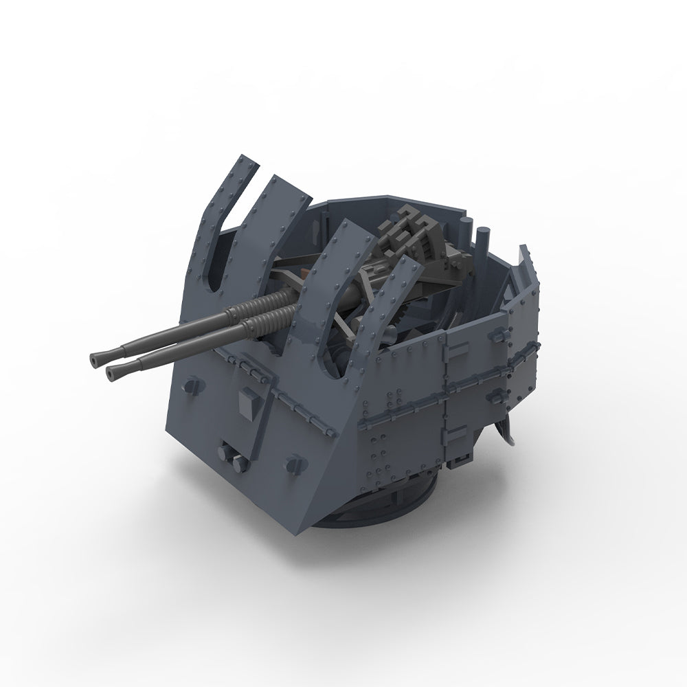 Yao's Studio LY009 1/700(350,200,144) Model Upgrade Parts Royal Navy Bofors Twin AA Gun(40MM) Mark I