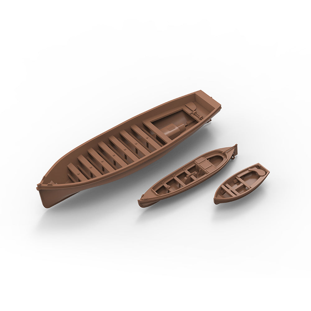 Yao's Studio LY003B 1/700(350,200,144) Model Upgrade Parts Royal Navy Life Boats 3 styles 2 sets Type B