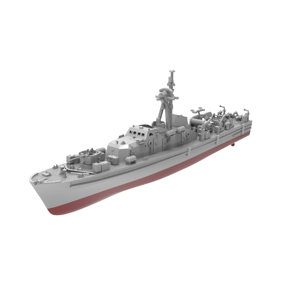 RHWS017S Germany SCHÜTZE CLASS Submarine Chaser SCHÜTZE M1062 Full Hull