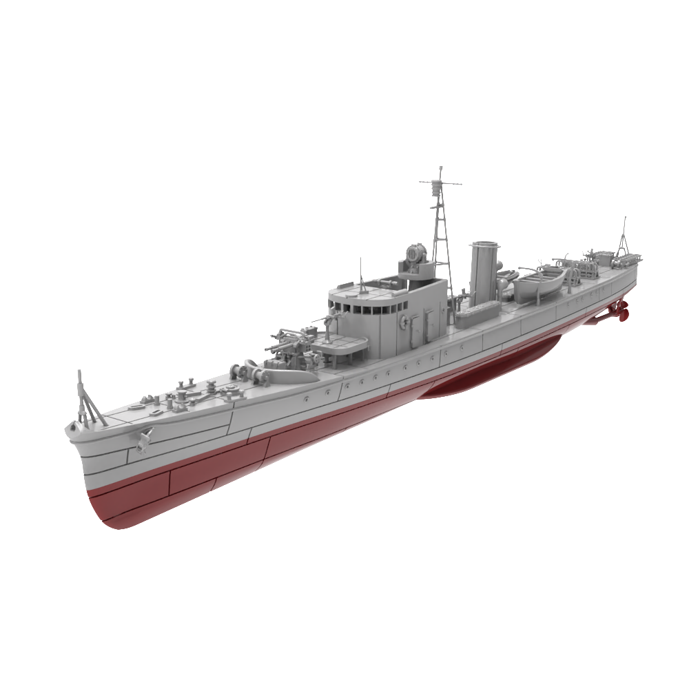 RHWS012S Type K-7 No.4, Kusentei Full Hull