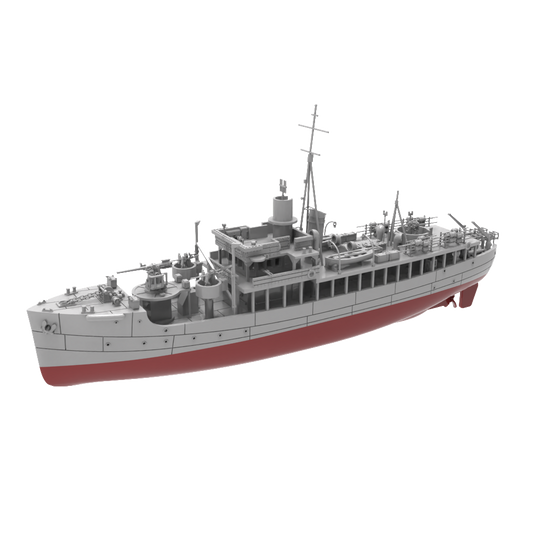 RHWS015S HMS Isles Cllass Submarine Chaser Liscomb Full Hull