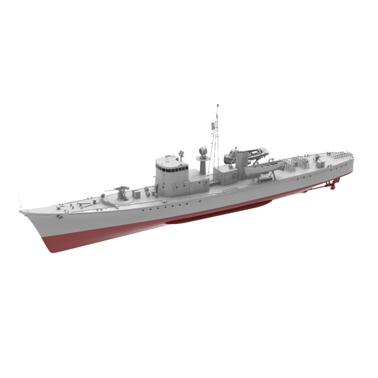 RHWS011S IJN Type K-8 No.13 Submarine Chaser Kusentei Full Hull