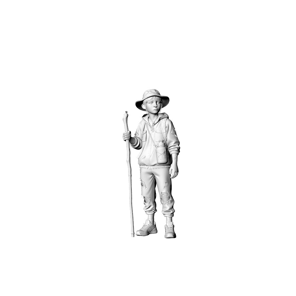 MRY-SFW LYGR325 3D Printed Post-Apocalyptic Outdoor Adventure Survivors Set Wargame Miniatures