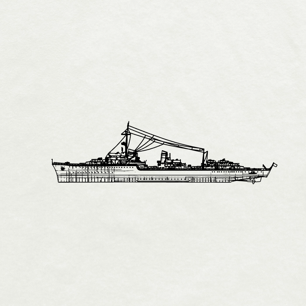 SSMODEL 727 Military Model Kit German Z15 Destroyers 1934A(Bottomless Version)