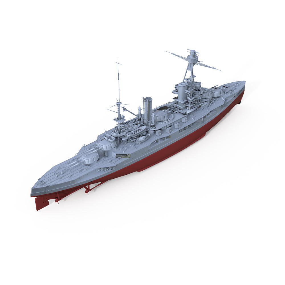 SSMODEL 526S Military Warship Model Kit France Navy Bretagne Battleship
