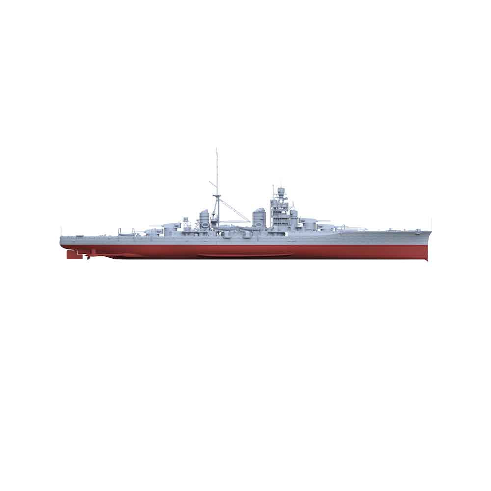 SSMODEL 542S Military Warship Model Kit Italy Navy Zara Class Heavy Cruiser Zara