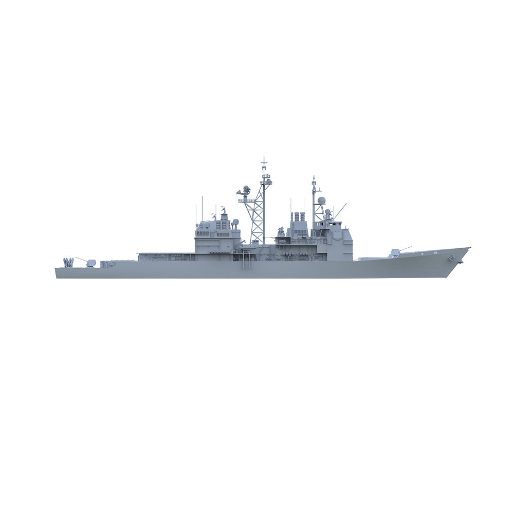 SSMODEL 574 Military Warship Model Kit US Navy Monterey Missile Cruiser