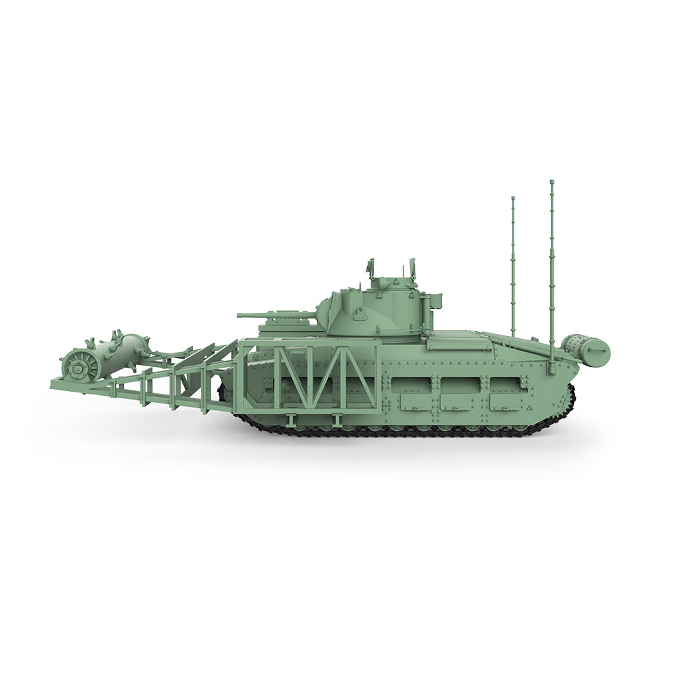 SSMODEL 574 Military Armoured Model Kit British Matilda Tank Minesweeper