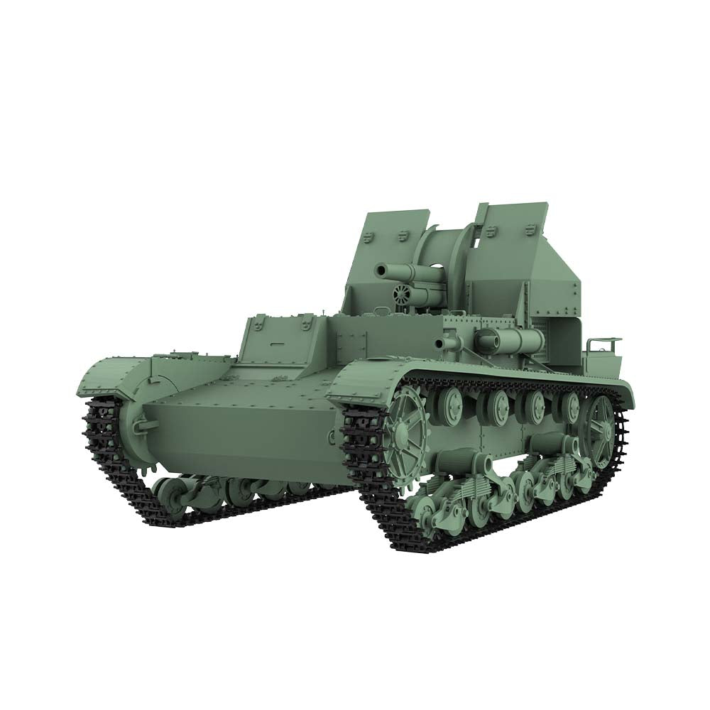 SSMODEL 581 Military Armoured Model Kit Soviet SU-5-1 Tank Destroyer