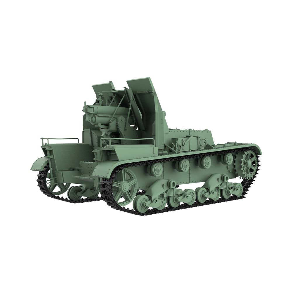SSMODEL 581 Military Armoured Model Kit Soviet SU-5-1 Tank Destroyer