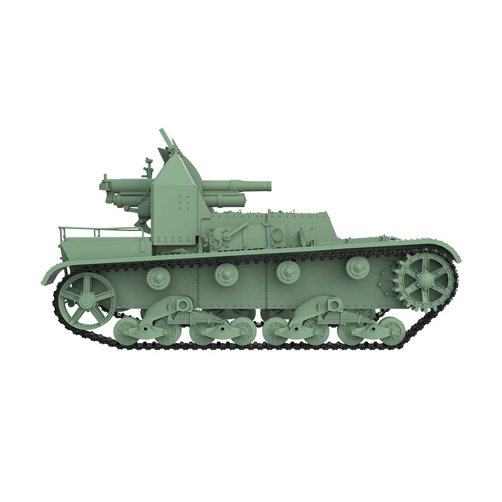 SSMODEL 581 Military Armoured Model Kit Soviet SU-5-1 Tank Destroyer