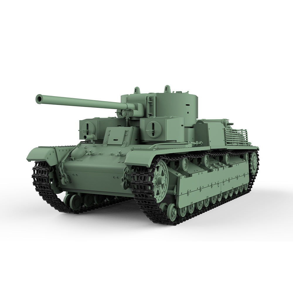 SSMODEL 584 Military Armoured Model Kit Soviet T-28B (F30) Medium Tank