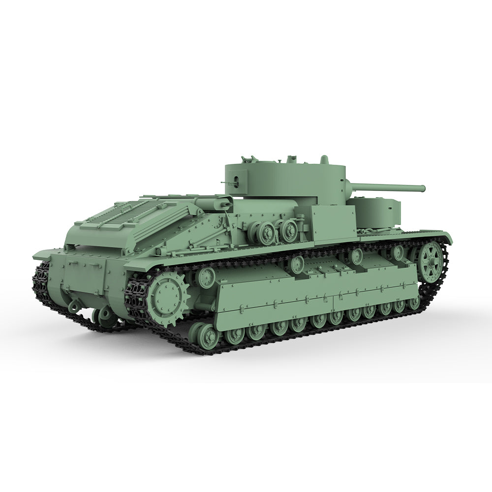 SSMODEL 584 Military Armoured Model Kit Soviet T-28B (F30) Medium Tank