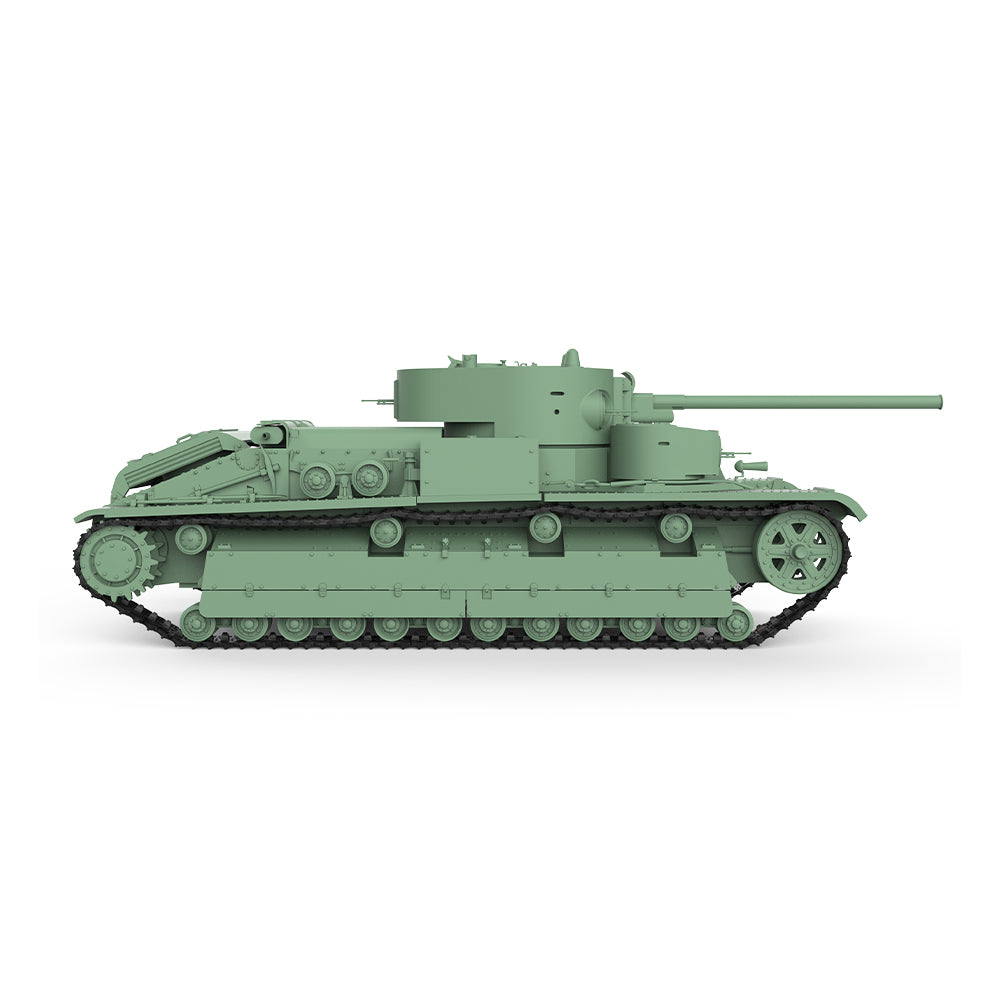 SSMODEL 584 Military Armoured Model Kit Soviet T-28B (F30) Medium Tank