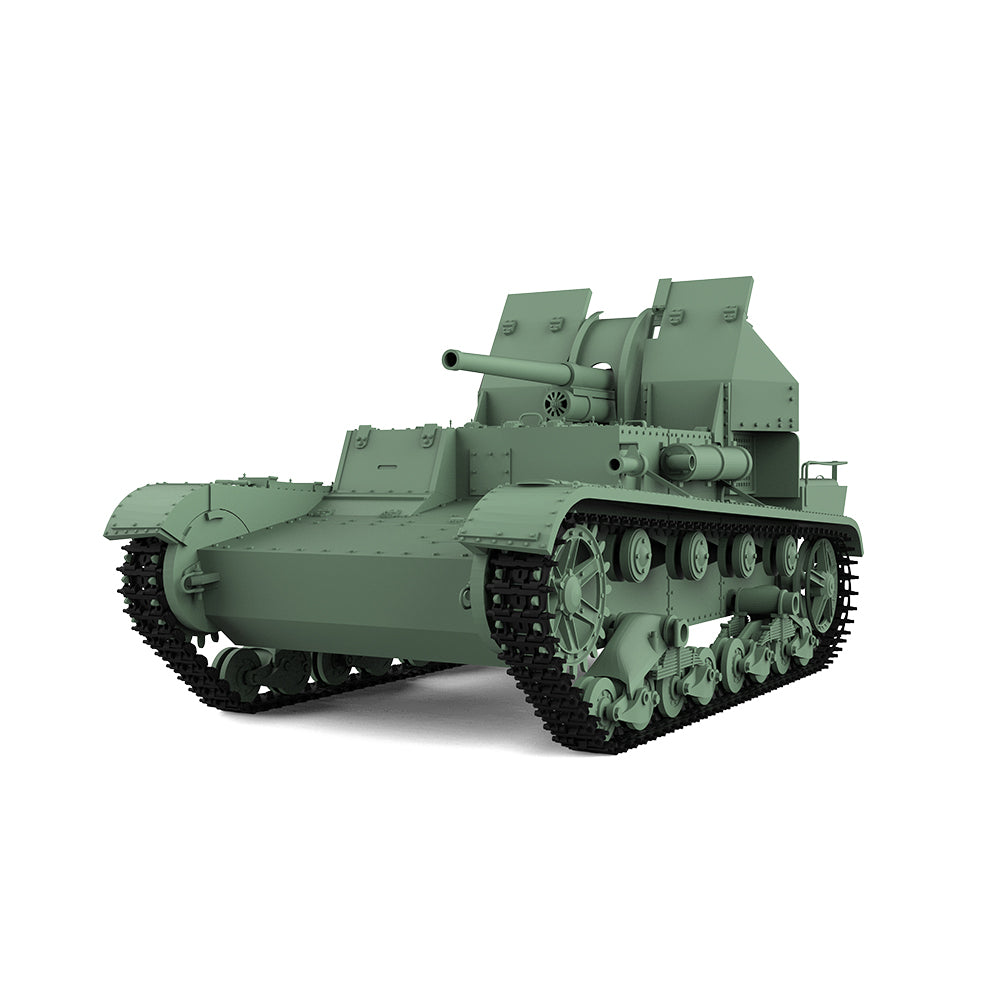 SSMODEL 585 Military Armoured Model Kit Soviet SU-5 Tank Destroyer
