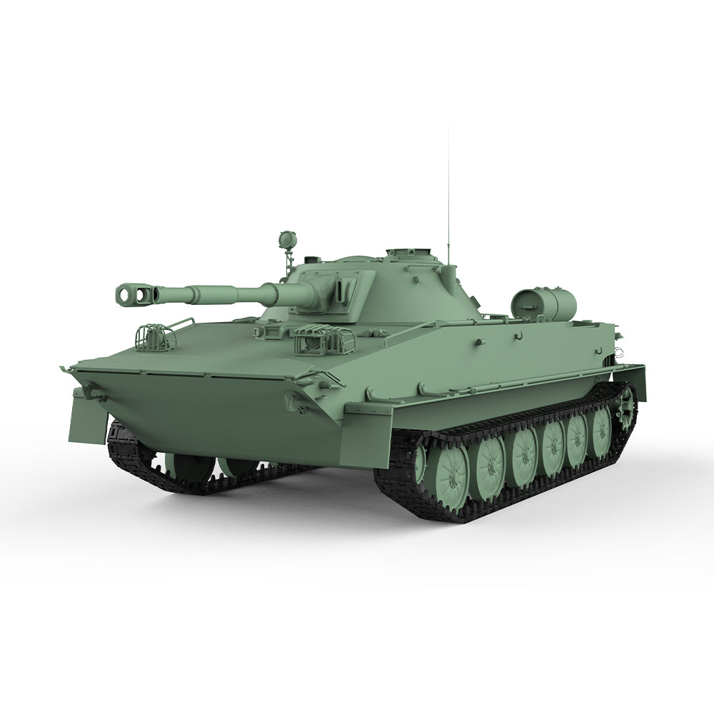 SSMODEL 587 Military Armoured Model Kit Soviet PT-76B Light Tank