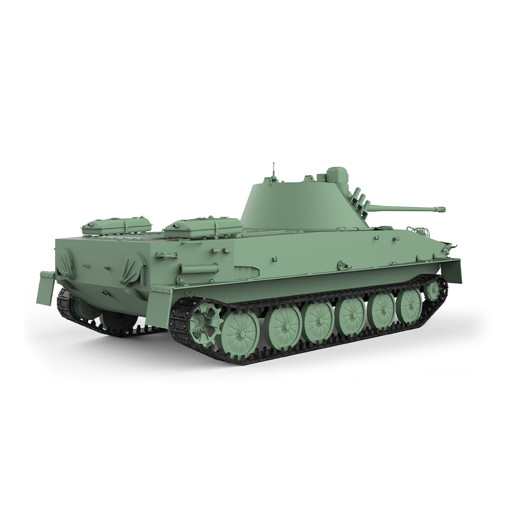 SSMODEL 588 Military Armoured Model Kit Soviet PT-76-57 Light Tank