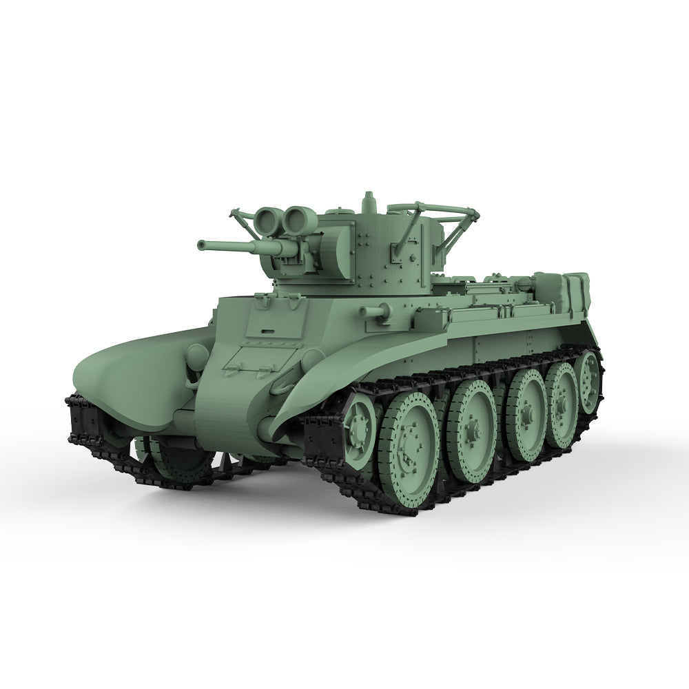 SSMODEL 594 Military Armoured Model Kit Soviet BT-7 Light Tank