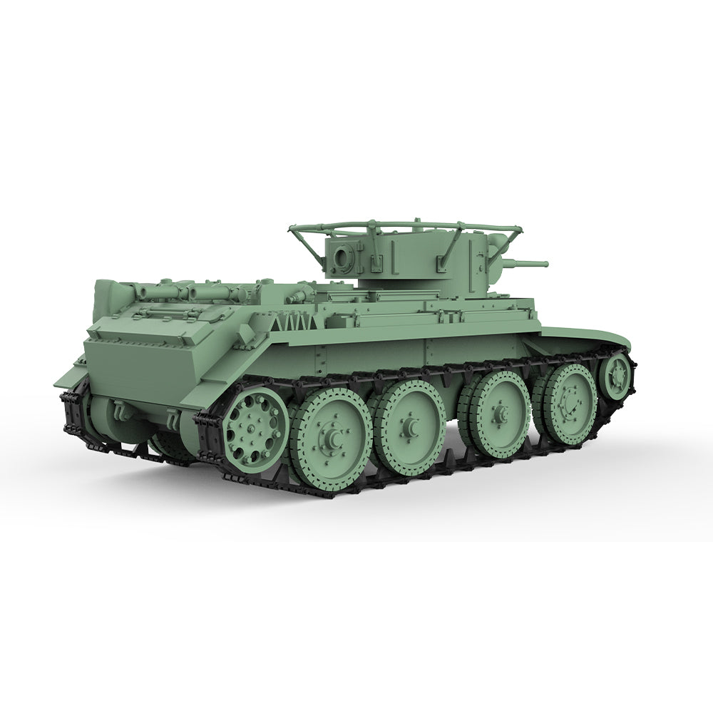 SSMODEL 594 Military Armoured Model Kit Soviet BT-7 Light Tank