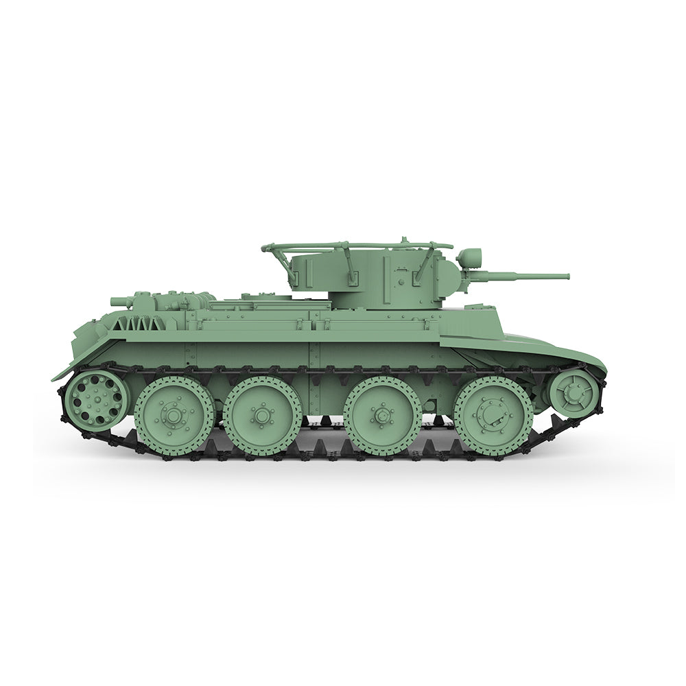 SSMODEL 594 Military Armoured Model Kit Soviet BT-7 Light Tank