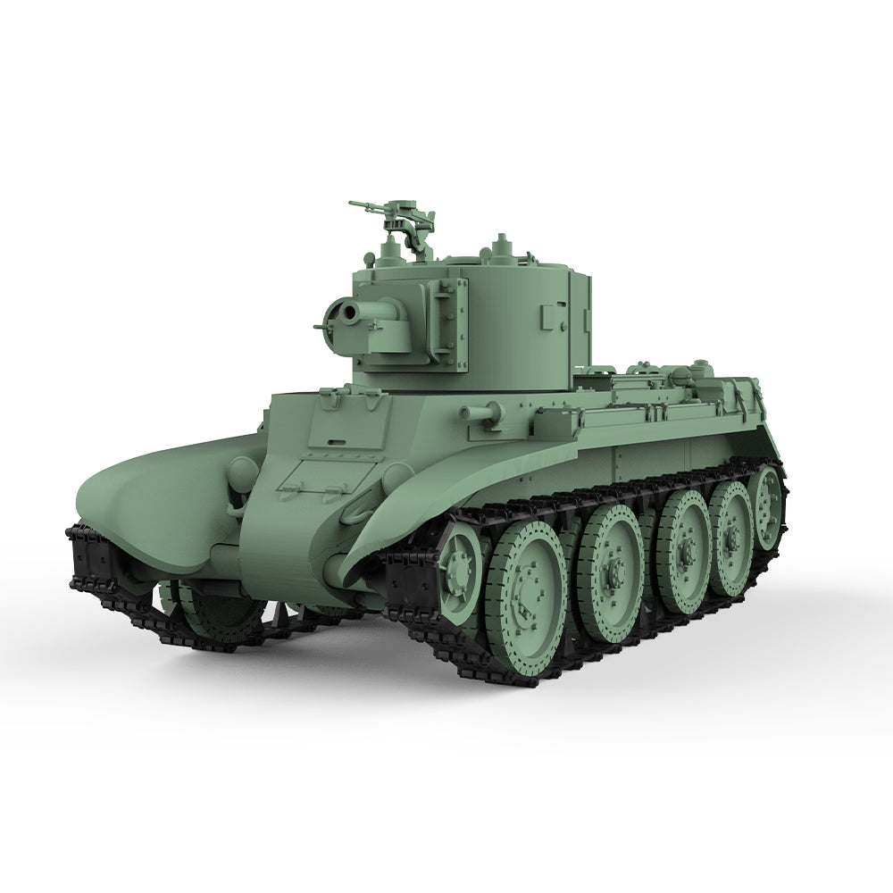 SSMODEL 595 Military Armoured Model Kit Soviet BT-7A Light Tank